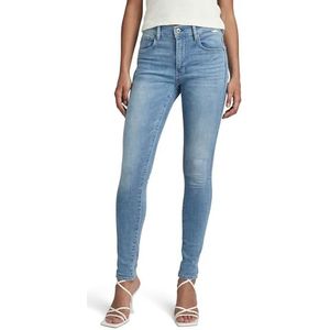 G-STAR RAW Skinny Jeans High Waist 3301 Dames Grijs (Sun Faded Glacier Grey A634-c464), 32 W/32 L, grijs (Sun Faded Glacier Grey A634-c464)