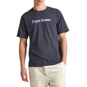 Pepe Jeans Clifton T-shirt voor heren (1 stuk), Grijs (Phantom Grey)