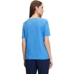 Betty & Co T-shirt basique à col rond pour femme, Regatta Blue, S