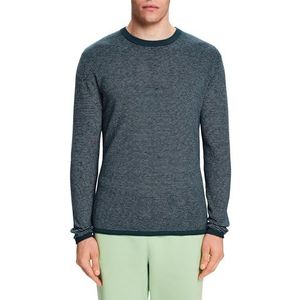 ESPRIT 073cc2i302 heren sweater, Smaragdgroen (305)