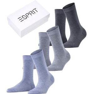 Esprit Set van 3 damessokken meerkleurig (assortiment 0010), 39/42 EU, meerkleurig (assortiment 0010)