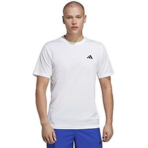 adidas T-shirt d'entraînement Train Essentials pour homme, blanc/noir, M