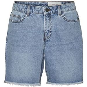 Noisy may Short pour femme, Bleu jeans clair, 48