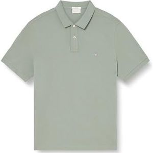 GANT Slim Shield Piqué poloshirt voor heren, Woody Green