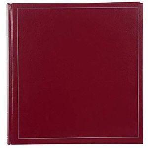 Goldbuch 31 371 Classic fotoalbum van karton, 30 x 31 cm, rood