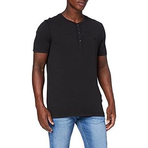 camel active Heren 4094749t04 T-Shirt, 47, M, Asphalt, XXL