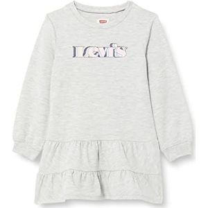 Levi's kids Casual jurk voor baby's, lichtgrijs gemêleerd, 3 maanden, Lichtgrijs chinees