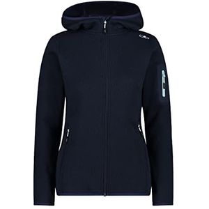 CMP Knit Tech Mix Fleece Jacket met capuchon voor dames