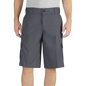 Dickies - 13 inch mechanische stretch-cargoshorts WR557 voor heren, Antraciet