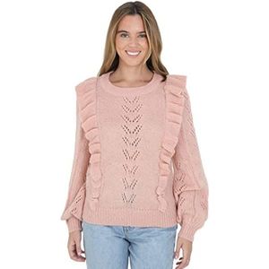 Brave Soul LK-230ROZALINE trui voor dames, roze, S, Roze