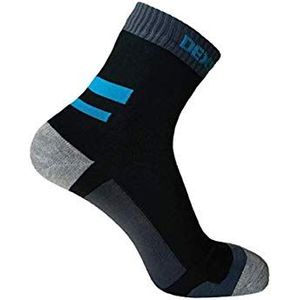 Dexshell hardloop sokken, Zwart/Blauw