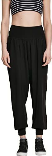 Urban Classics Sarongbroek voor dames, damesbroek, Zwart (00007)