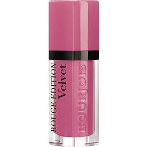 Bourjois - Rode lippenstift Edition Velvet - vloeibare formule - matte en intensieve afwerking - lange houdbaarheid - 11 So Hap'Pink 7,7 ml