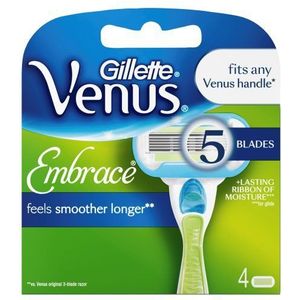 Gillette Venus Extra Smooth Lot de 4 lames de rasoir de rechange pour femme avec 5 lames