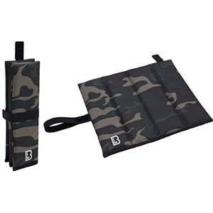 Brandit Opvouwbare zitkussen voor buiten, trekking, jacht, kleur: donker camouflage