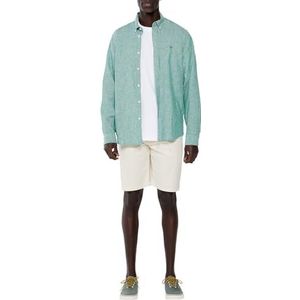 Pedro del Hierro Gestreept overhemd, dennengroen, XL, Groen, XL