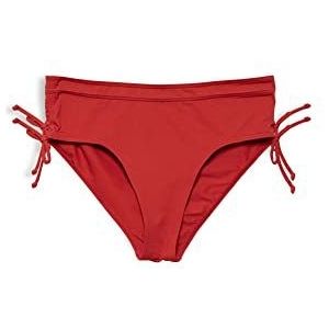 Esprit Hamptons Beach RCS Mid.w.Brief Bas de Bikini, Rouge, 36 Femme