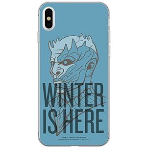 Origineel en officieel gelicentieerd Gra o Tron Game of Thrones telefoonhoesje voor iPhone XS Max - absoluut passend aangepast aan de vorm van de smartphone - Siliconen Case