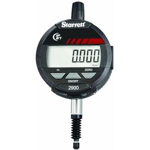 Starrett Elektronisch LCD-scherm 2900-1M, schacht 8 mm, bereik 0-12 mm, schaal 0,001 mm