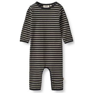 Wheat Pyjama unisexe pour bébé et tout-petit, 1433 Navy Stripe, 74