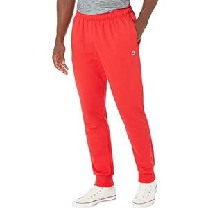 Champion Champion Powerblend Retro sportbroek voor heren, trainingsbroek voor heren, Scarlet C Patch logo