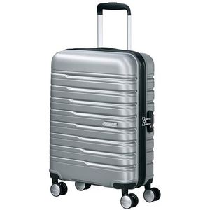 American Tourister Flashline Spinner S Handbagage, 55 cm, 34 liter, zilver (Sky Silver), zilver, spinner S (55 cm - 34 l), handbagage, zilver., Handbagage