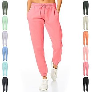 Light & Shade Light and Shade Soft Touch Loungewear Sweatpants Joggers Jog Pants, Sweatpants Dames, Roze, Large