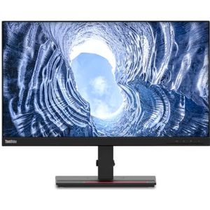 Lenovo ThinkVision T24i-2L, 23,8 inch, IPS-display, 4 ms, 250 nits, helling, rotatie, in hoogte verstelbaar, zwart