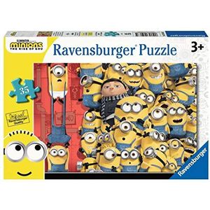 Ravensburger 35-delige puzzel Minions 2 The Rise of Gru voor kinderen vanaf 3 jaar, 5063