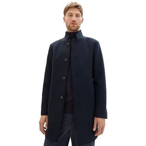 TOM TAILOR 1037337 wollen herenjas, 10668 - Sky Captain Blue