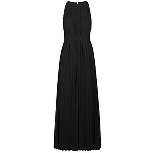 ApartFashion normaal zwarte chiffon jurk, zwart.