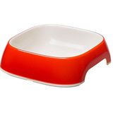 Ferplast Glam voederbak voor katten, kunststof, 0,75 l, maat M, rood