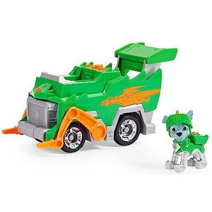 PAW Patrol Rescue Knights - Transformerende Rocky-speelgoedvoertuig met actiefiguur