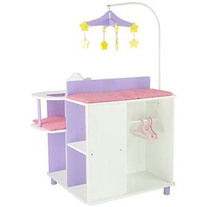 Olivia's Little World Luiertafel Pop Little Princess Opslag Houten Meubels Games TD-0203A