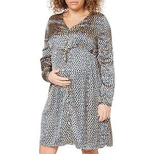 ESPRIT Maternity WVN Nursing Ls AOP Damesjurk, Zand - 140