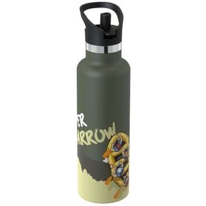 Super Sparrow Thermosfles, 18/10, ultralicht, 750 ml, roestvrij stalen drinkfles, standaard, BPA-vrij, voor sport, reizen, school, kantoor, thuis