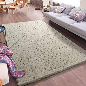 UNIVERSAL Moana Dots Crema tapijt Ethno, 100% polyester, 80 x 150 cm