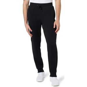 Emporio Armani Iconic Terry Loungewear Pants Trainingsbroek voor heren, zwart.