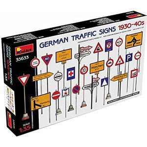 German Traffic Signs 1930-40s Mignature figuur