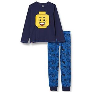 LEGO MW-pyjama jongens Pijama Set, 590 Dark Navy, 92, 590, donkerblauw
