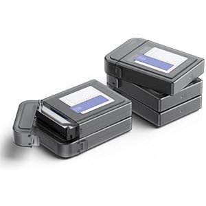 Yottamaster B10-5 harde schijf behuizing voor 5x3,5 harde schijf behuizing met indexlabel, waterdicht, schokbestendig, vochtbestendig