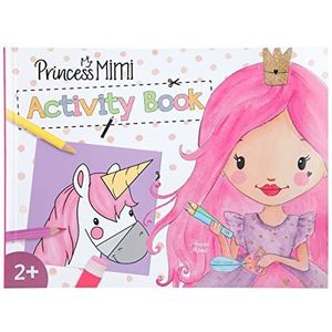 Depesche 12013 Princess Mimi - activiteitenboek met 48 pagina's voor het knutselen en inkleuren van vele eenvoudige motieven uit de wereld van de prinsessen, kleurboek met kleine instructiesymbolen