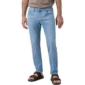 Pierre Cardin Lyon Tapered Jeans voor heren, Modieus lichtblauw