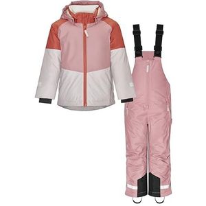 Playshoes Ensemble de neige, veste d'hiver, pantalon d'hiver, combinaison de neige, Rose, 98