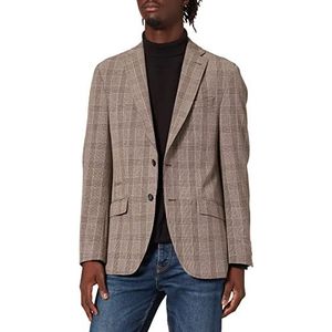 Pierre Cardin Mix & Match Uni Lucas-1 Futureflex Blazer, linnen, 98, Bruin
