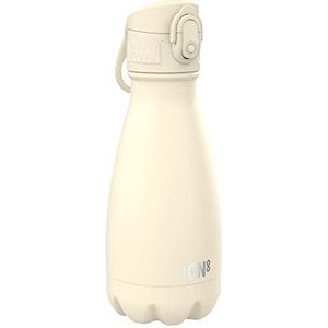 Ion8 Lekvrije waterfles, vacuüm-geïsoleerd, perzik, 280 ml