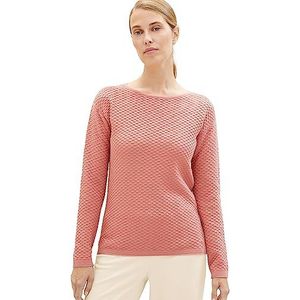 TOM TAILOR 1038884 damessweater, 32224 - Roze vervagen