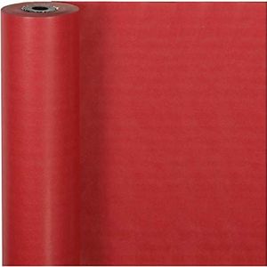 Cadeaupapier, breedte 50/60 cm, rood, 100 m.