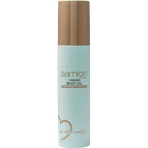 SAMION Huile de corps raffermissante - Soin corporel intense - Stimule la production de collagène et d'élastine - 125 ml - Végétalien