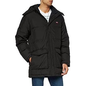 Levi's Fillmore Mid Parka 2.0 Herenjas (1 stuk), Jet zwart.